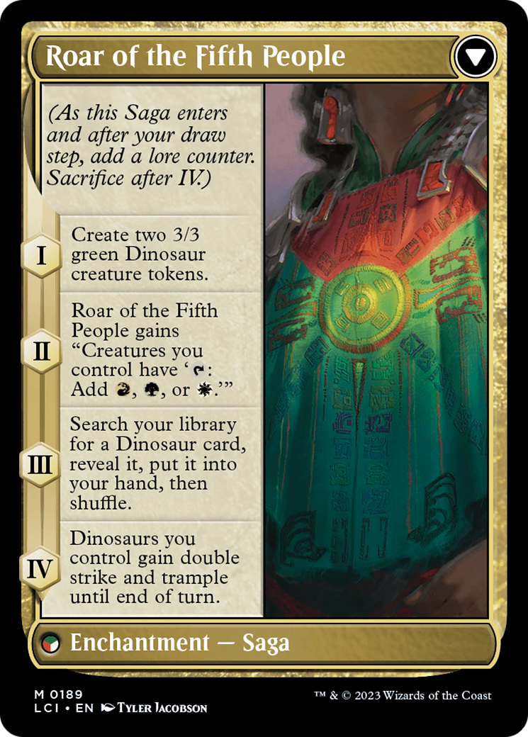 Huatli, Poet of Unity // Roar of the Fifth People [The Lost Caverns of Ixalan] - Magic: The Gathering - Card Brawlers | Quebec | Canada |