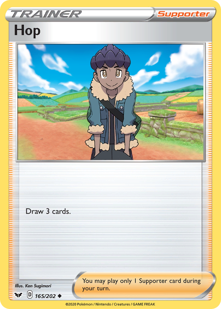 Hop (165/202) [Sword & Shield: Base Set] - Pokémon - Card Brawlers | Quebec | Canada |