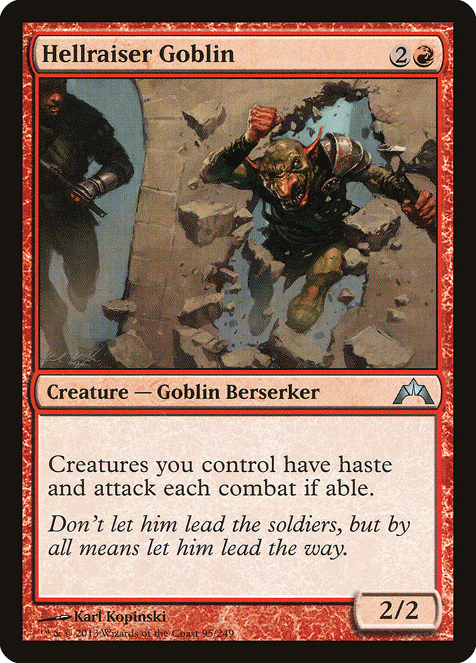 Hellraiser Goblin [Gatecrash] - Magic: The Gathering - Card Brawlers | Quebec | Canada |