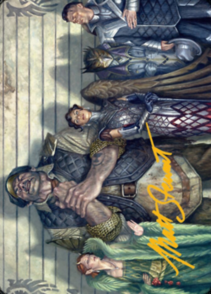 Rogues' Gallery Art Card (Gold-Stamped Signature) [Streets of New Capenna Art Series] - Magic: The Gathering - Card Brawlers | Quebec | Canada |