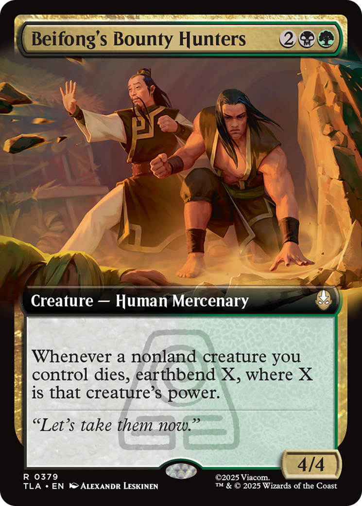 Beifong's Bounty Hunters (Extended Art) [Avatar: The Last Airbender] - Magic: The Gathering - Card Brawlers | Quebec | Canada |