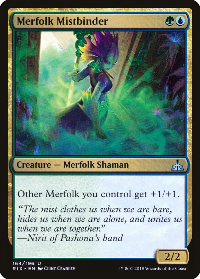 Merfolk Mistbinder [Rivals of Ixalan] - Magic: The Gathering - Card Brawlers | Quebec | Canada |