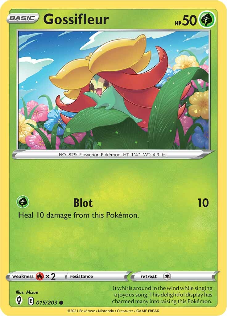 Gossifleur (015/203) [Sword & Shield: Evolving Skies] - Pokémon - Card Brawlers | Quebec | Canada |