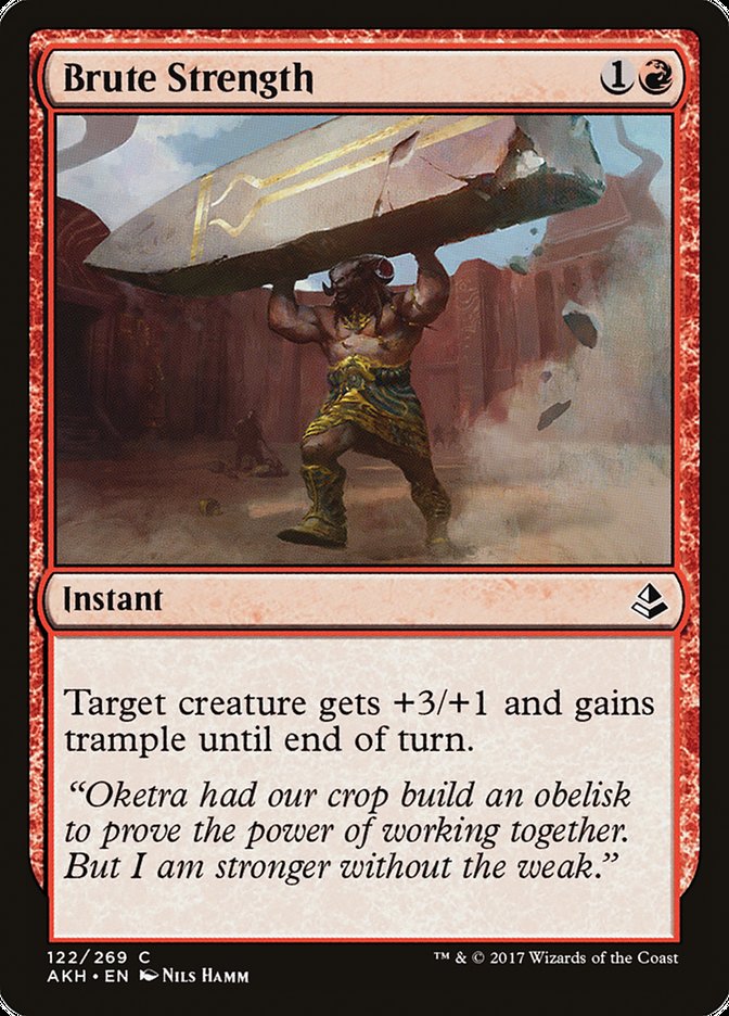 Brute Strength [Amonkhet] - Magic: The Gathering - Card Brawlers | Quebec | Canada |