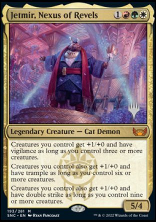 Jetmir, Nexus of Revels (Promo Pack) [Streets of New Capenna Promos] - Magic: The Gathering - Card Brawlers | Quebec | Canada |