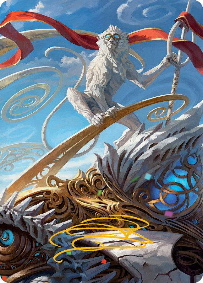 Ragavan, Nimble Pilferer Art Card (Gold-Stamped Signature) [March of the Machine Art Series] - Magic: The Gathering - Card Brawlers | Quebec | Canada |