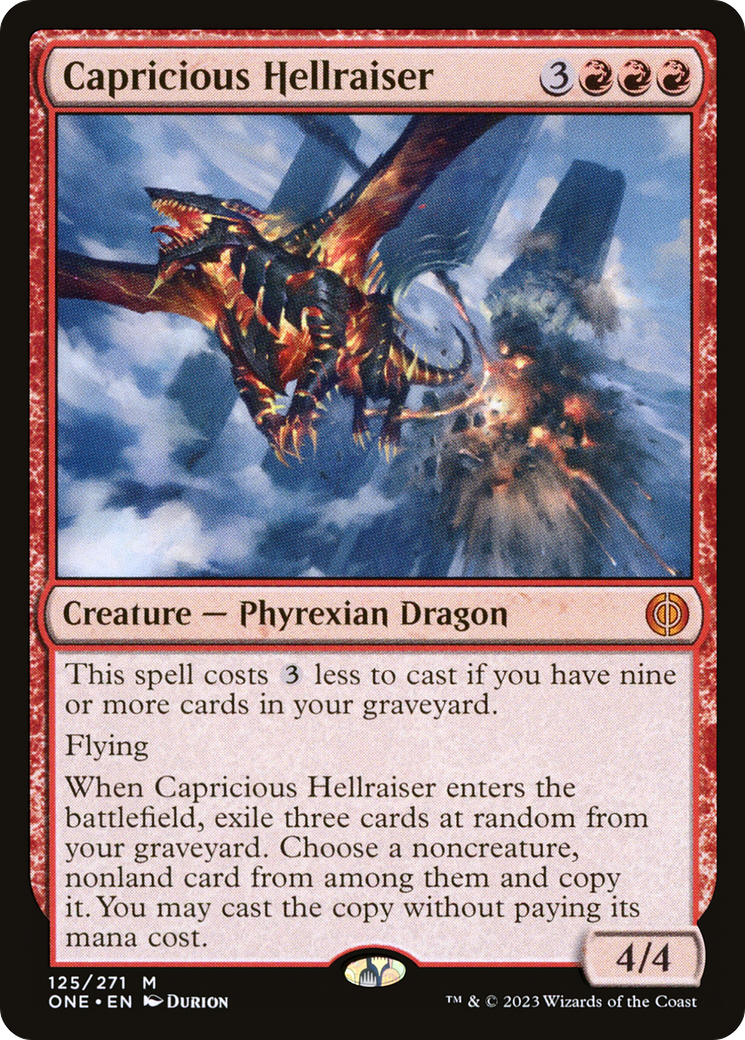 Capricious Hellraiser [Phyrexia: All Will Be One] - Magic: The Gathering - Card Brawlers | Quebec | Canada |