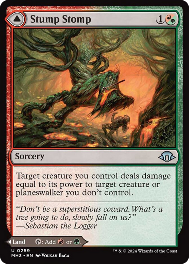 Stump Stomp // Burnwillow Clearing [Modern Horizons 3] - Magic: The Gathering - Card Brawlers | Quebec | Canada |