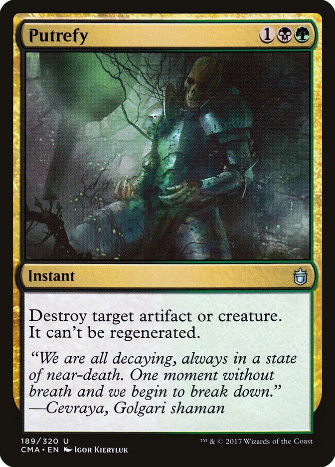 Putrefy [Commander Anthology] - Magic: The Gathering - Card Brawlers | Quebec | Canada |