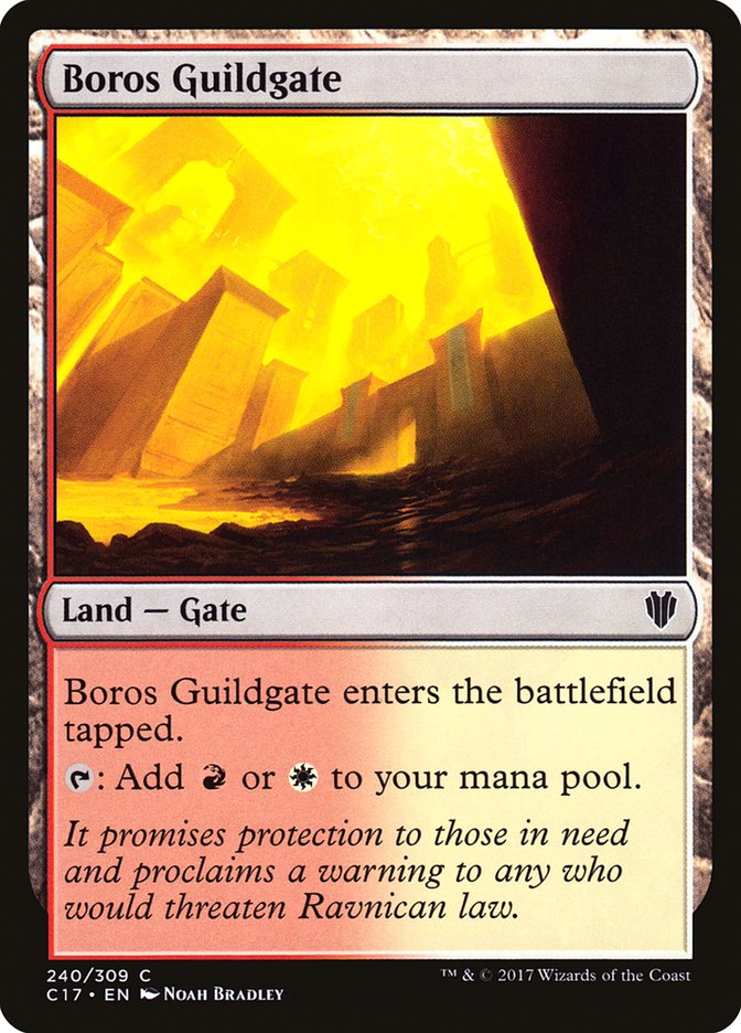 Boros Guildgate [Commander 2017] - Magic: The Gathering - Card Brawlers | Quebec | Canada |