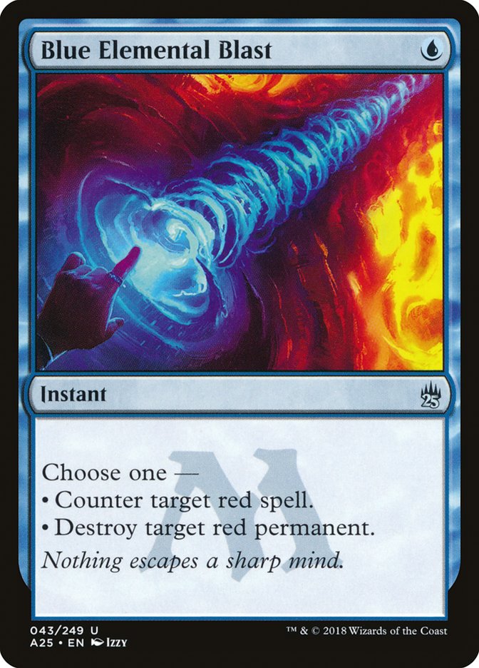 Blue Elemental Blast [Masters 25] - Magic: The Gathering - Card Brawlers | Quebec | Canada |