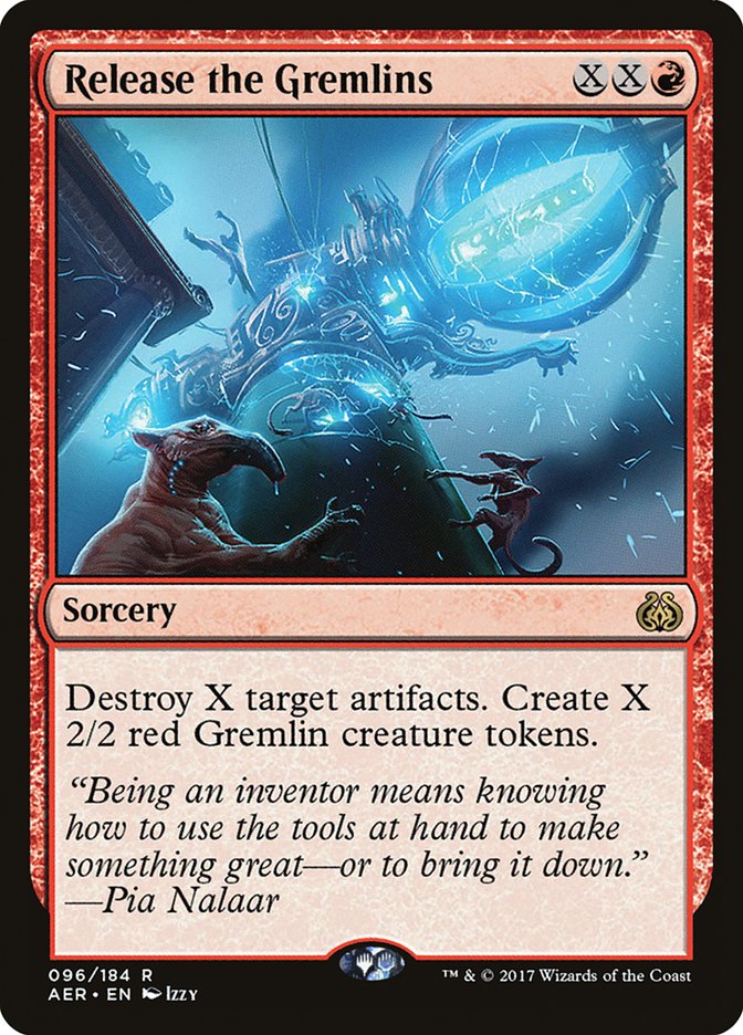 Release the Gremlins [Aether Revolt] - Magic: The Gathering - Card Brawlers | Quebec | Canada |