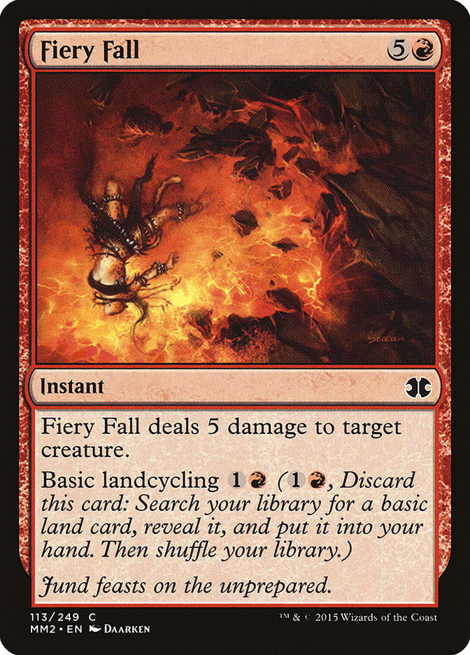 Fiery Fall [Modern Masters 2015] - Magic: The Gathering - Card Brawlers | Quebec | Canada |