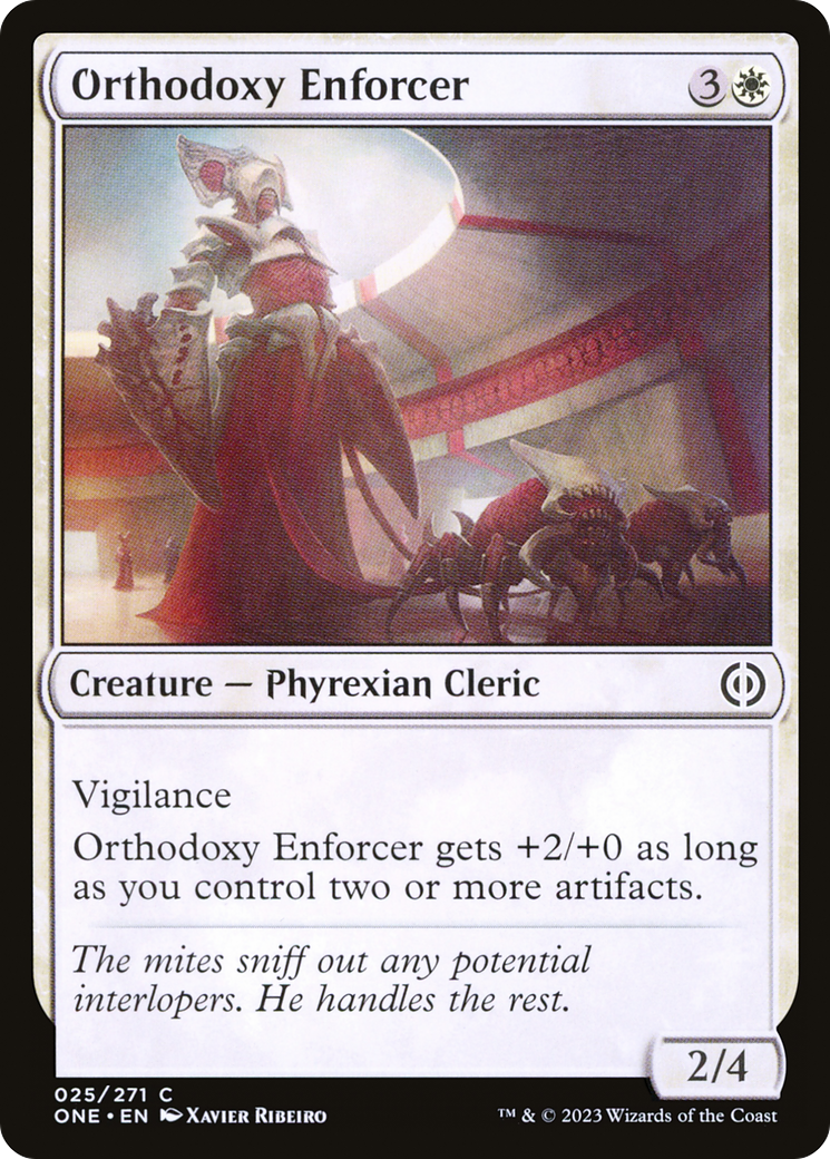 Orthodoxy Enforcer [Phyrexia: All Will Be One] - Magic: The Gathering - Card Brawlers | Quebec | Canada |