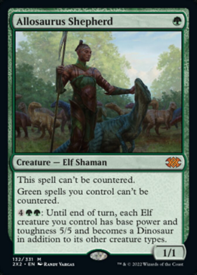 Allosaurus Shepherd [Double Masters 2022] - Magic: The Gathering - Card Brawlers | Quebec | Canada |