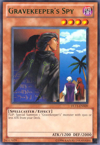 Gravekeeper's Spy (Green) [DL11-EN009] Rare - Yu-Gi-Oh! - Card Brawlers | Quebec | Canada |