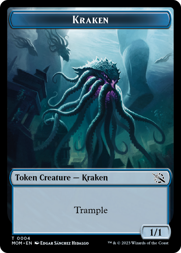 Kraken Token [March of the Machine Tokens] - Magic: The Gathering - Card Brawlers | Quebec | Canada |