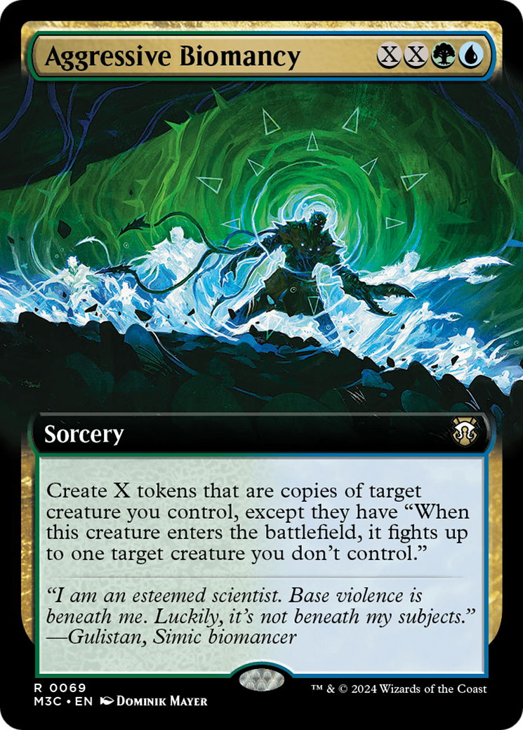 Aggressive Biomancy (Extended Art) [Modern Horizons 3 Commander] - Magic: The Gathering - Card Brawlers | Quebec | Canada |