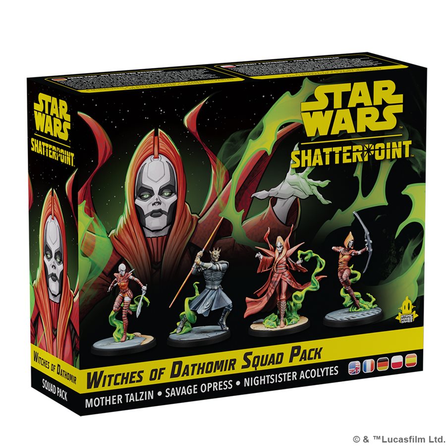 Star Wars: Shatterpoint - Witches of Dathomir - Mother Talzin Squad Pack (PREORDER) August 4, 2023 - Card Brawlers | Quebec | Canada | Yu-Gi-Oh!