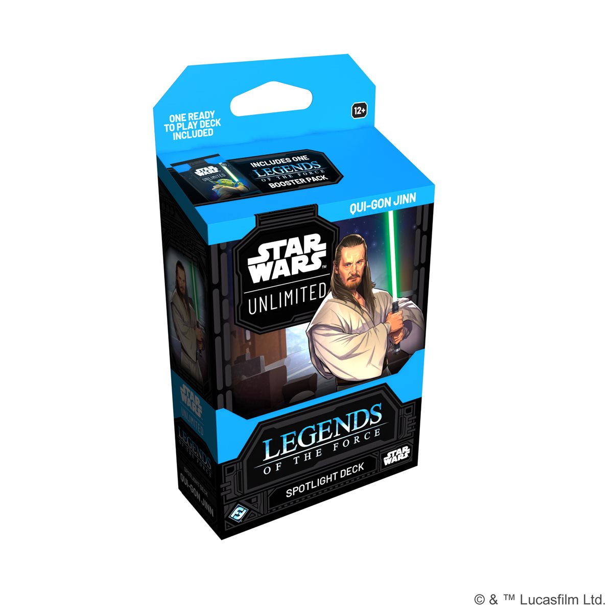 Star Wars: Unlimited - Legends of the Force Spotlight Deck: Qui-Gon Jinn - Fantasy Flight Games - Card Brawlers | Quebec | Canada |