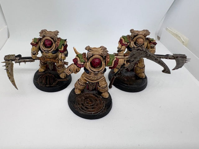 Warhammer 40k - Death Guard - 3D Printed Deathshroud Terminators (USED) (2)