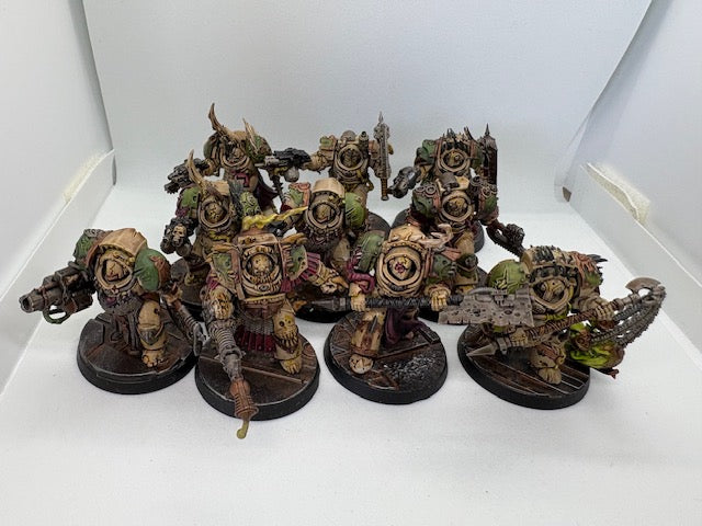 Warhammer 40k - Death Guard - Blightlord Terminators (USED)