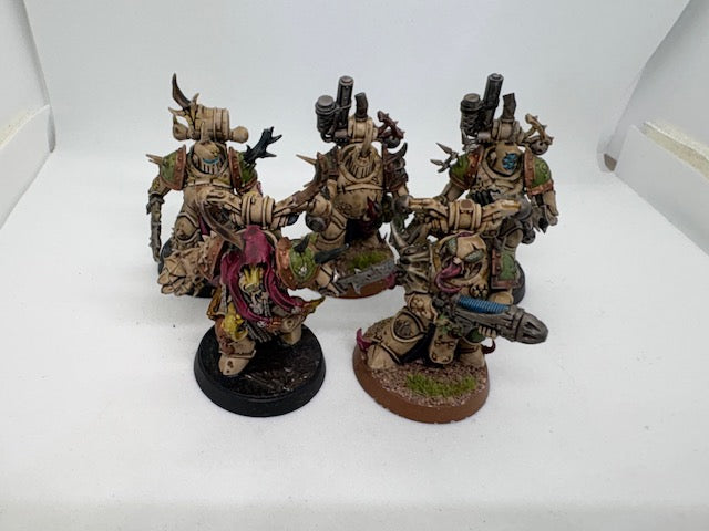 Warhammer 40k - Death Guard - Plague Marines (USED) (6)