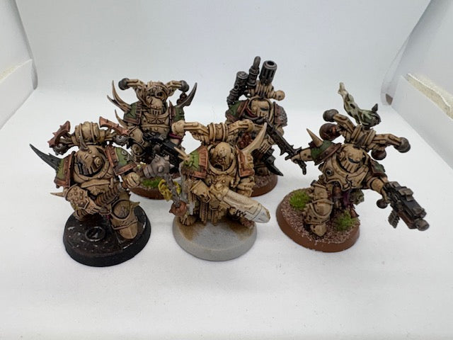 Warhammer 40k - Death Guard - Plague Marines (USED) (4)