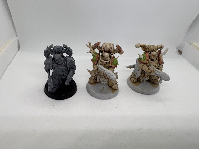 Warhammer 40k - Death Guard - Plague Marines (USED) (Squad of 3)