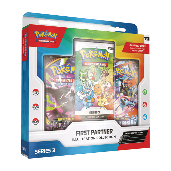 Pokemon - First Partner Illustration Collection - Series 3 MAX 1 PER CUSTOMER (PREORDER) WAVE 2 DATE TBD