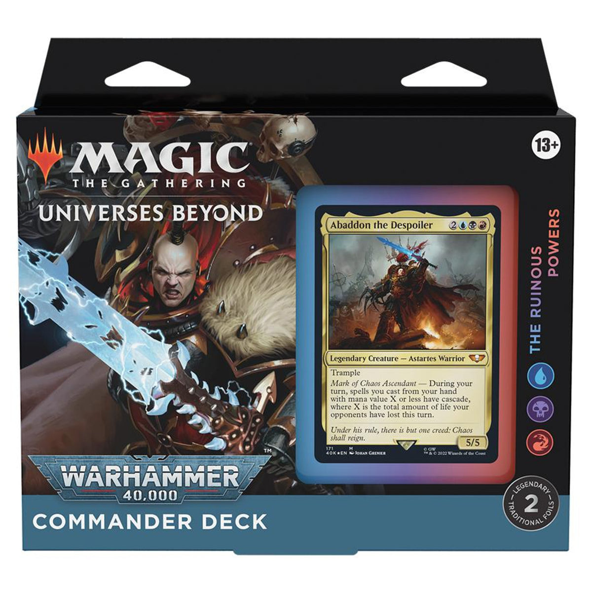 Magic The Gathering: Warhammer 40000 Commander Deck - The Ruinous Powers - Card Brawlers | Quebec | Canada | Yu-Gi-Oh!
