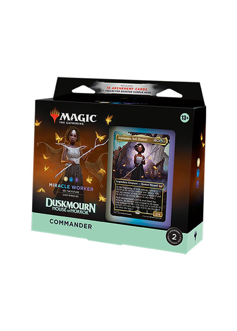 Duskmourn: House of Horror: Commander - Commander Deck - Miracle Worker - Wizards of the Coast - Card Brawlers | Quebec | Canada |