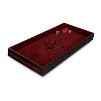 Dungeons & Dragons: Tray of Rolling: Black & Red - Wizards of the Coast - Card Brawlers | Quebec | Canada |