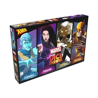 Dice Throne: Marvel X-Men Box 1 (Iceman, Psylocke, Storm, Wolverine) - USAOPOLY - Card Brawlers | Quebec | Canada |