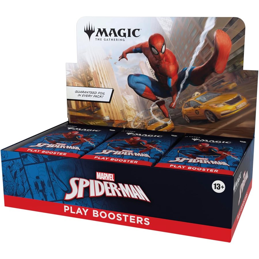 Magic: The Gathering - Marvel's Spider-Man - Play Booster Box (PREORDER) September 26, 2025 - Wizards of the Coast - Card Brawlers | Quebec | Canada |
