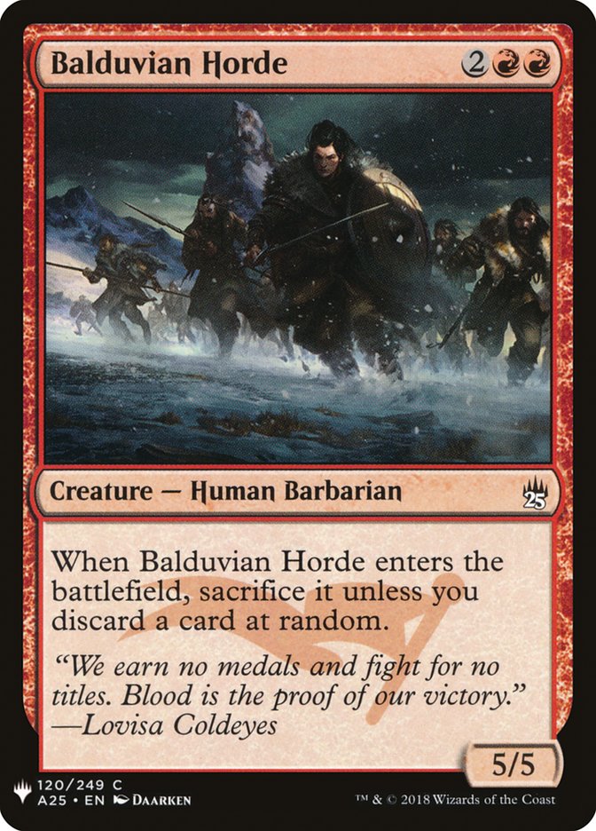 Balduvian Horde [Mystery Booster] - Magic: The Gathering - Card Brawlers | Quebec | Canada |