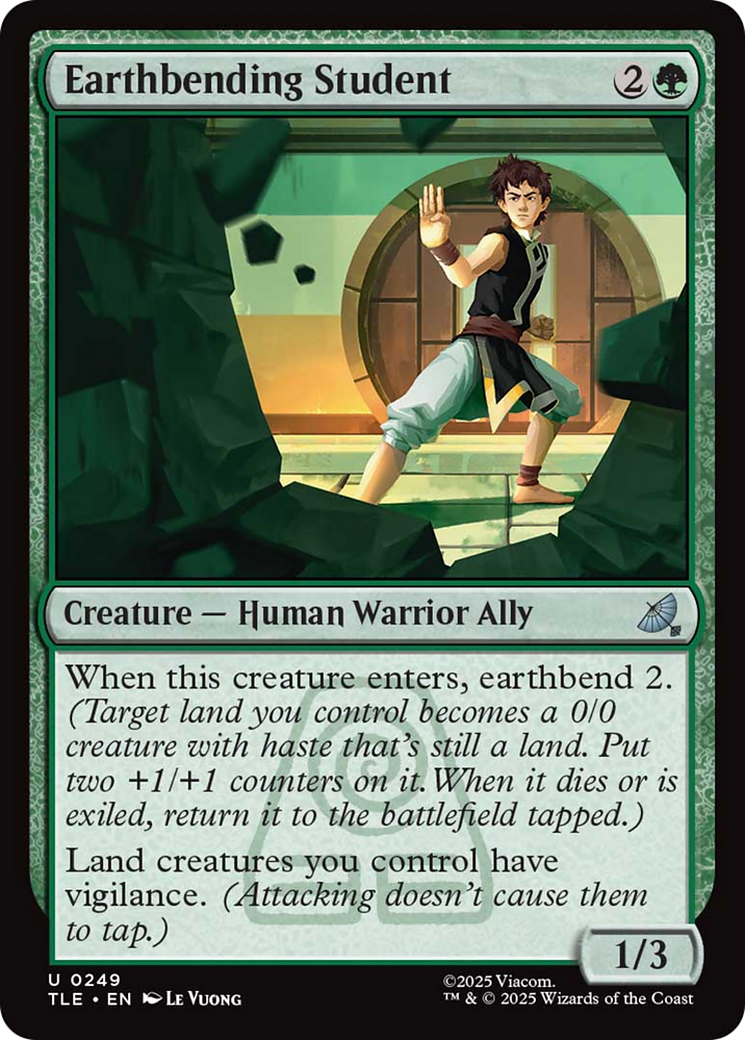 Earthbending Student [Avatar: The Last Airbender: Eternal-Legal] - Magic: The Gathering - Card Brawlers | Quebec | Canada |