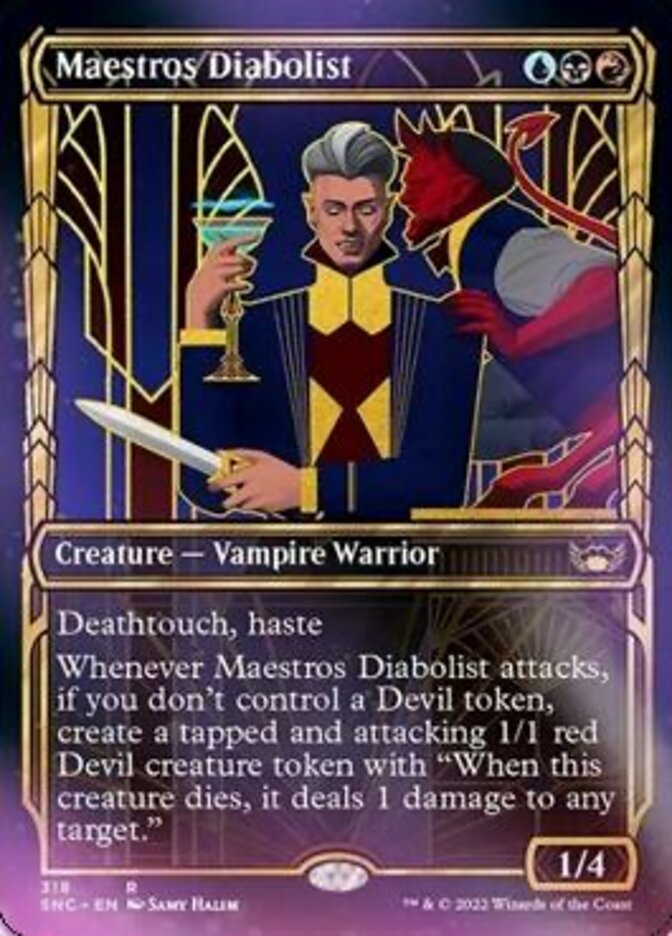 Maestros Diabolist (Showcase Golden Age) [Streets of New Capenna] - Magic: The Gathering - Card Brawlers | Quebec | Canada |