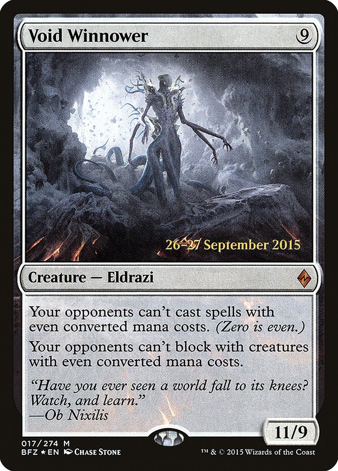 Void Winnower [Battle for Zendikar Prerelease Promos] - Magic: The Gathering - Card Brawlers | Quebec | Canada |