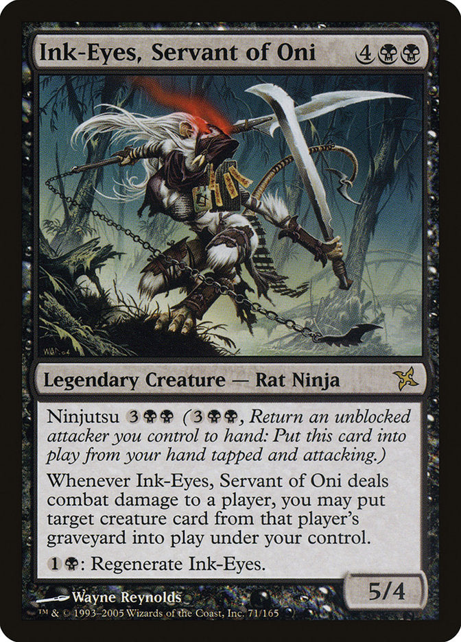 Ink-Eyes, Servant of Oni [Betrayers of Kamigawa] - Magic: The Gathering - Card Brawlers | Quebec | Canada |