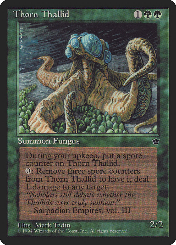 Thorn Thallid (Mark Tedin) [Fallen Empires] - Magic: The Gathering - Card Brawlers | Quebec | Canada |