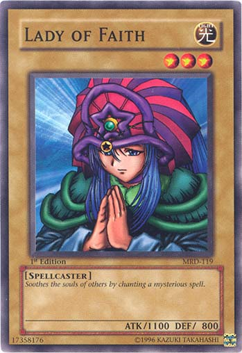 Lady of Faith [MRD-119] Common - Yu-Gi-Oh! - Card Brawlers | Quebec | Canada |