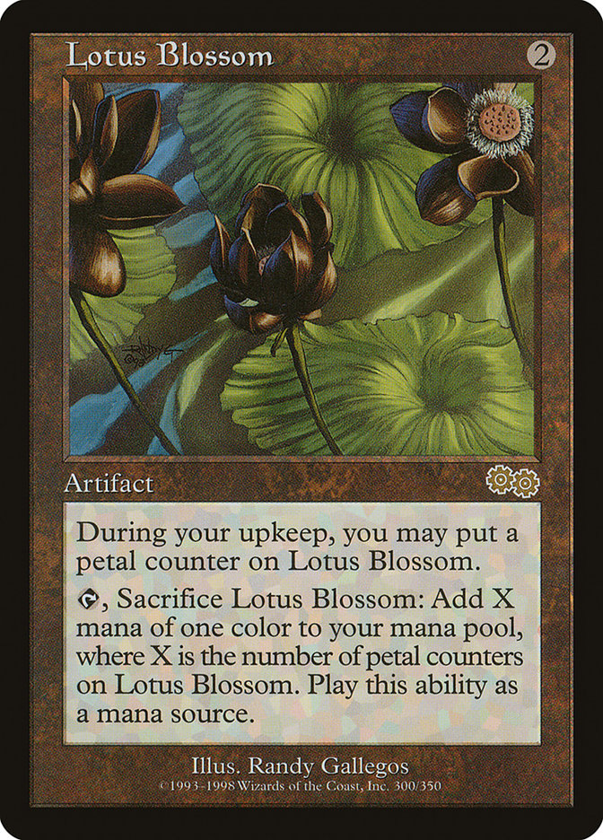 Lotus Blossom [Urza's Saga] - Magic: The Gathering - Card Brawlers | Quebec | Canada |