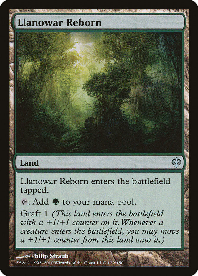 Llanowar Reborn [Archenemy] - Magic: The Gathering - Card Brawlers | Quebec | Canada |