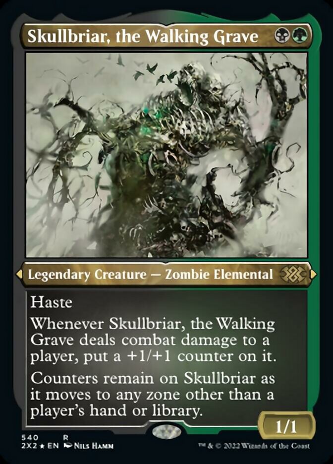 Skullbriar, the Walking Grave (Foil Etched) [Double Masters 2022] - Magic: The Gathering - Card Brawlers | Quebec | Canada |