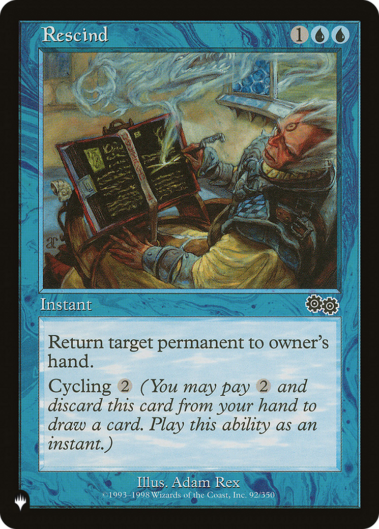 Rescind [The List] - Magic: The Gathering - Card Brawlers | Quebec | Canada |