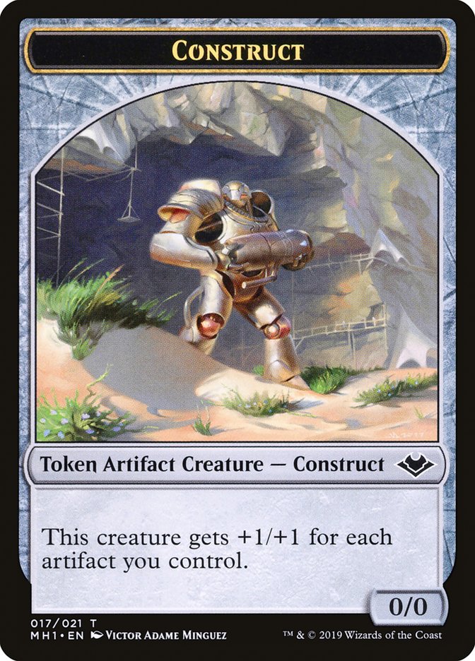Elemental (008) // Construct (017) Double-Sided Token [Modern Horizons Tokens] - Magic: The Gathering - Card Brawlers | Quebec | Canada |