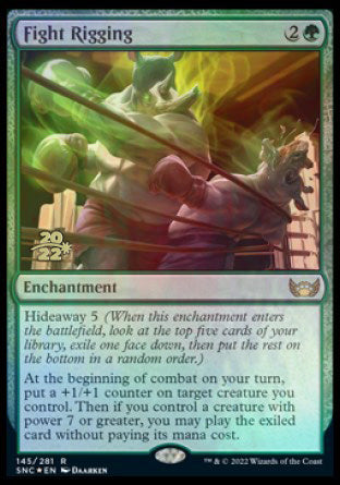 Fight Rigging [Streets of New Capenna Prerelease Promos] - Magic: The Gathering - Card Brawlers | Quebec | Canada |