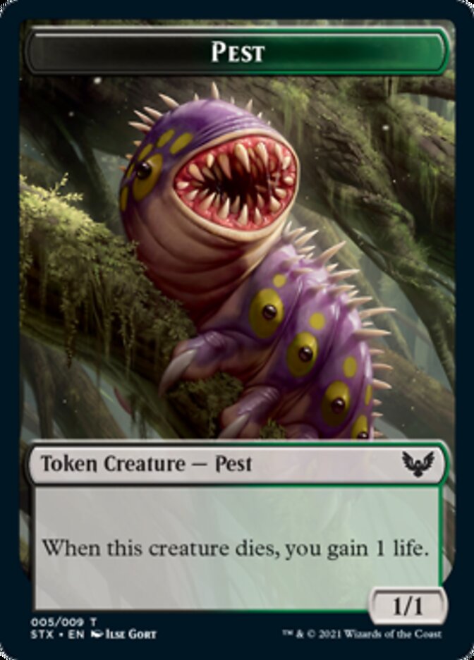 Food // Pest Double-Sided Token [Commander 2021 Tokens] - Magic: The Gathering - Card Brawlers | Quebec | Canada |