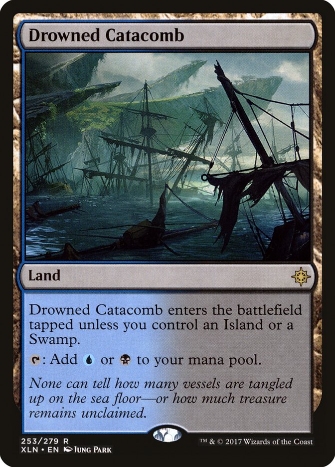 Drowned Catacomb [Ixalan] - Magic: The Gathering - Card Brawlers | Quebec | Canada |